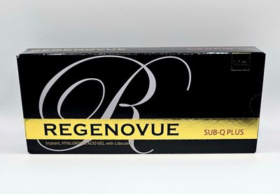 Regenovue Sub-Q Plus front of box from Vitality Vitamin Vials
