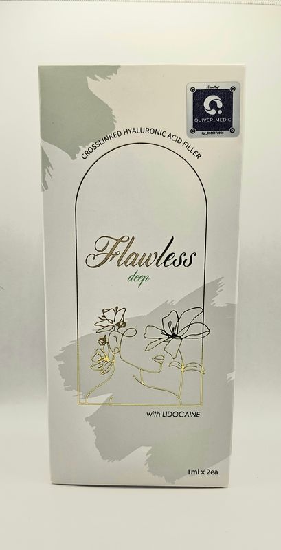 Flawless Deep front of box from Vitality Vitamin Vials
