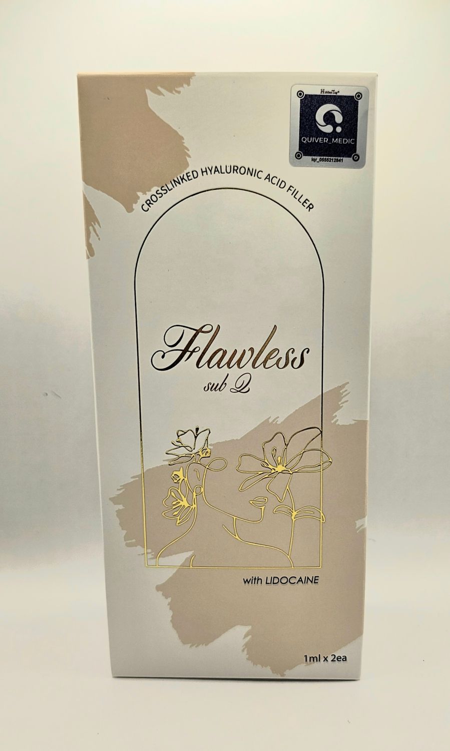 Flawless Sub Q front of box from Vitality Vitamin Vials
