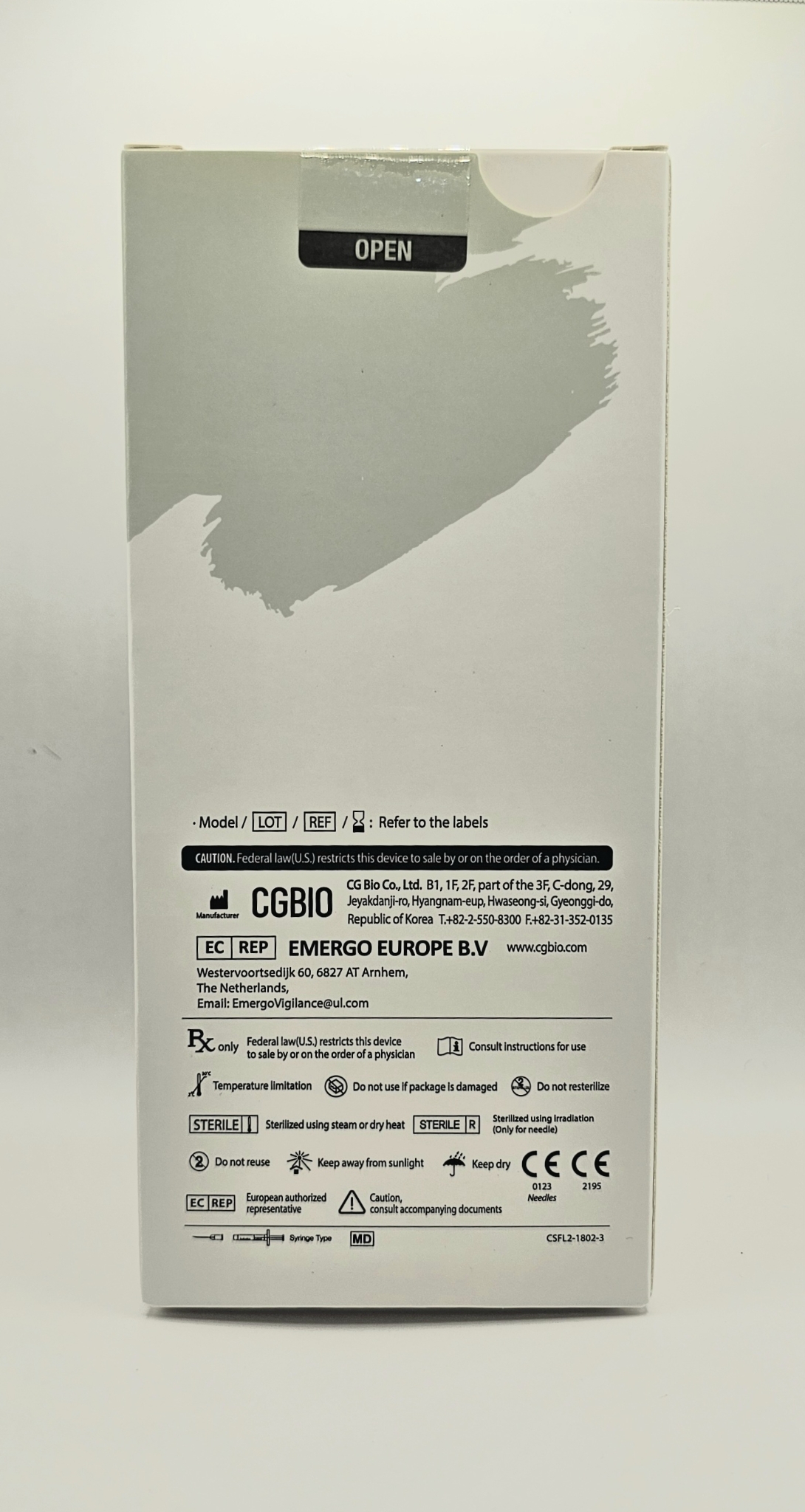 Flawless Deep front of box from Vitality Vitamin Vials