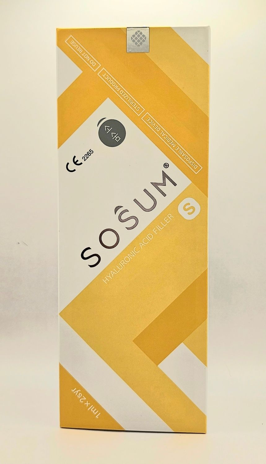 Sosum S lidocaine free front of box from Vitality Vitamin Vials