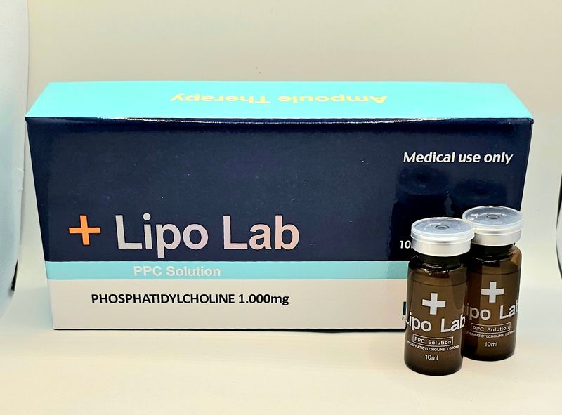 Lipo Lab PPC Solution Box and two vials from Vitality Vitamin Vials