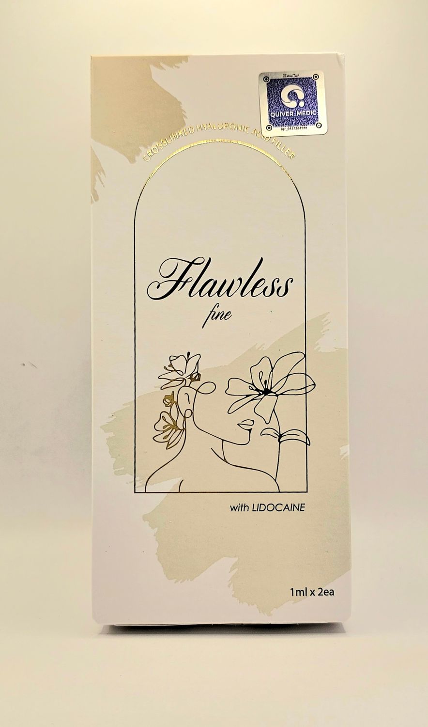 Flawless Fine front of box from Vitality Vitamin Vials