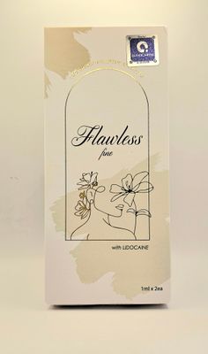 Flawless Fine front of box from Vitality Vitamin Vials
