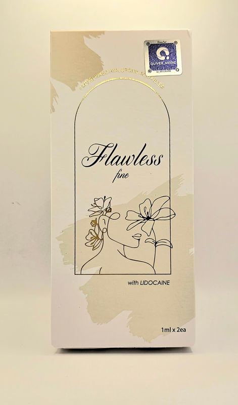 Flawless Fine front of box from Vitality Vitamin Vials