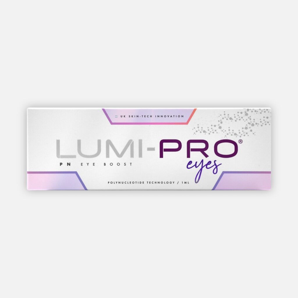 Lumi-pro eye boost polynucleotide box from Vitality Vitamin Vials