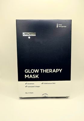 Glutanex Glow Therapy Mask front of box from Vitality Vitamin Vials
