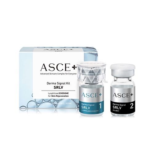 ASCE+ Derma Signal Kit SRLV vials and box from Vitality Vitamin Vials