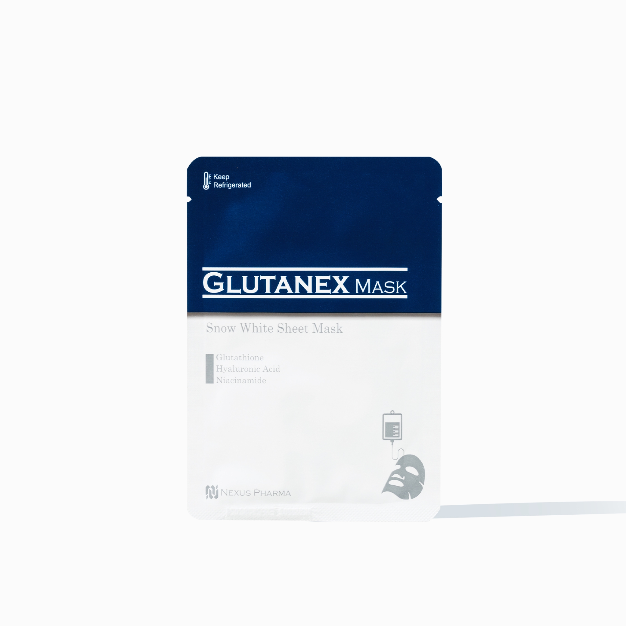 Glutanex Snow White box and sachet from Vitality Vitamin Vials