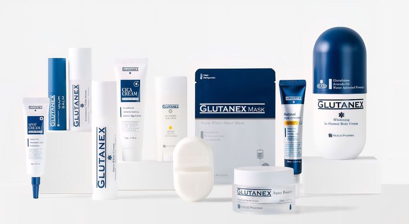 Glutanex Skin Care Range from Vitality Vitamin Vials