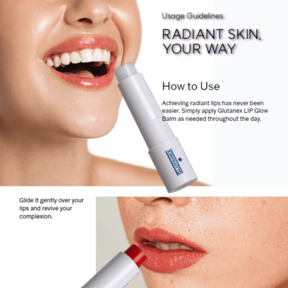 Glutanex Lip Glow Balm from Vitality Vitamin Vials