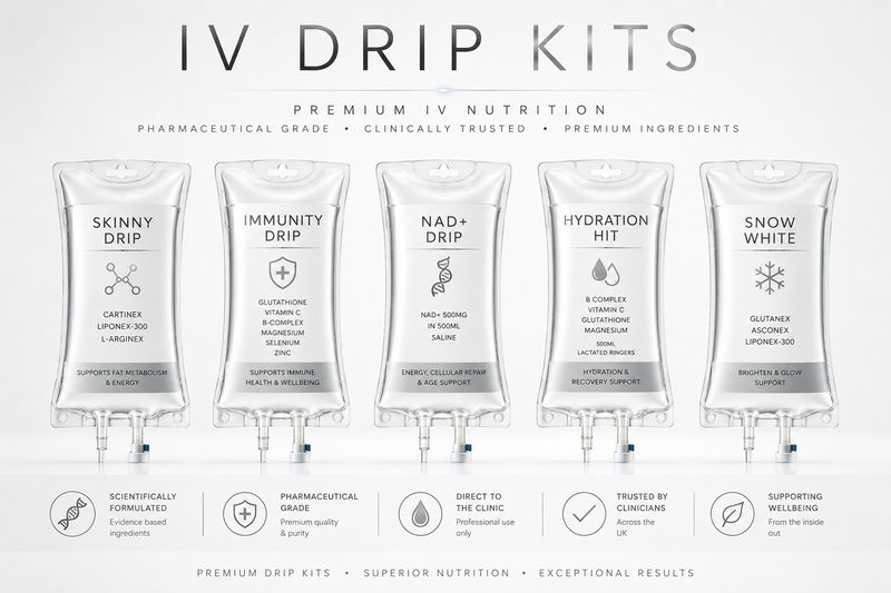 IV Vitamin Therapy Drip Kits from Vitality Vitamin Vials