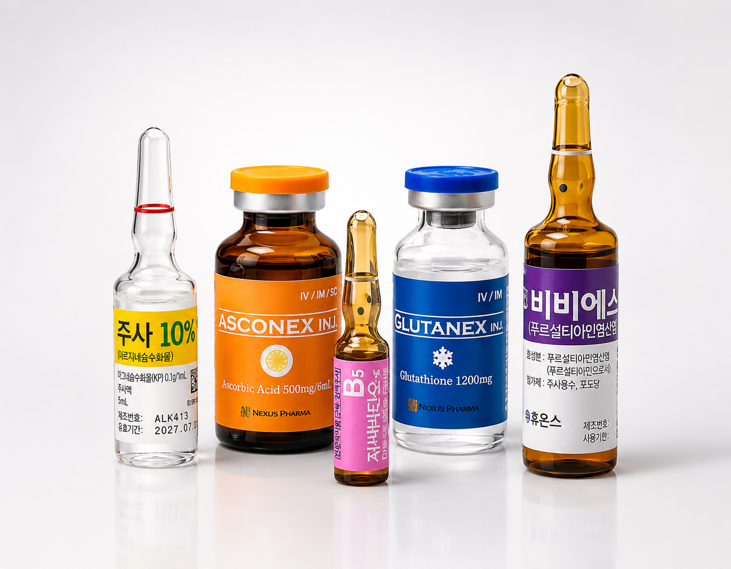 Anti-aging Drip Kit overview from Vitality Vitamin Vials