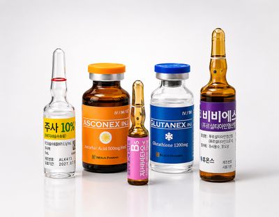 Anti-aging Drip Kit products from Vitality Vitamin Vials