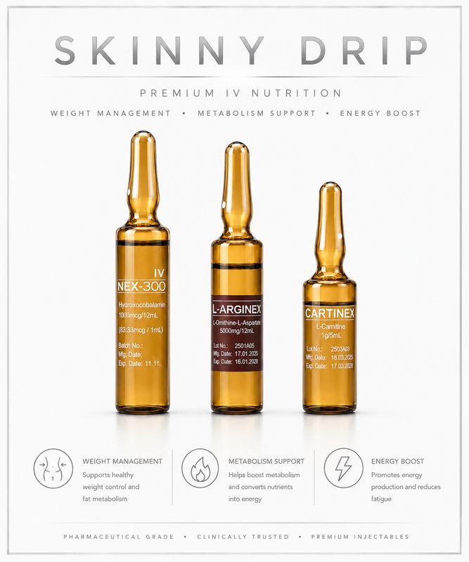 Skinny Drip Kit Overview from Vitality Vitamin Vials