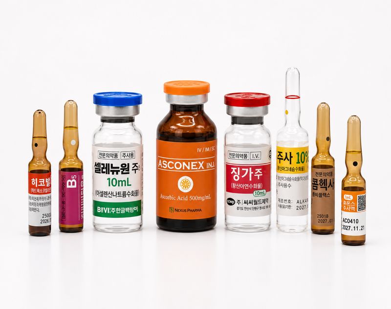 Myers+ Cocktail IV Drip Kit Products from Vitality Vitamin Vials