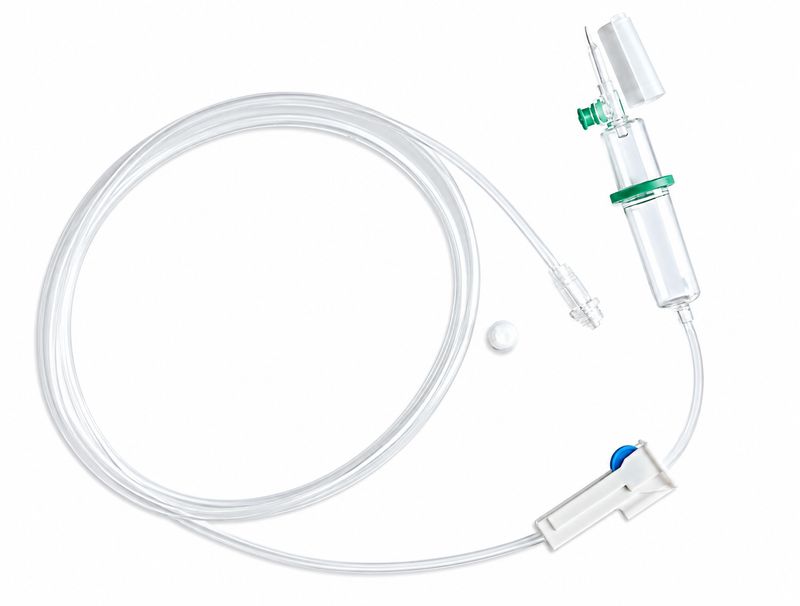 IV Administration Gravity set, 180cm from Vitality Vitamin Vials