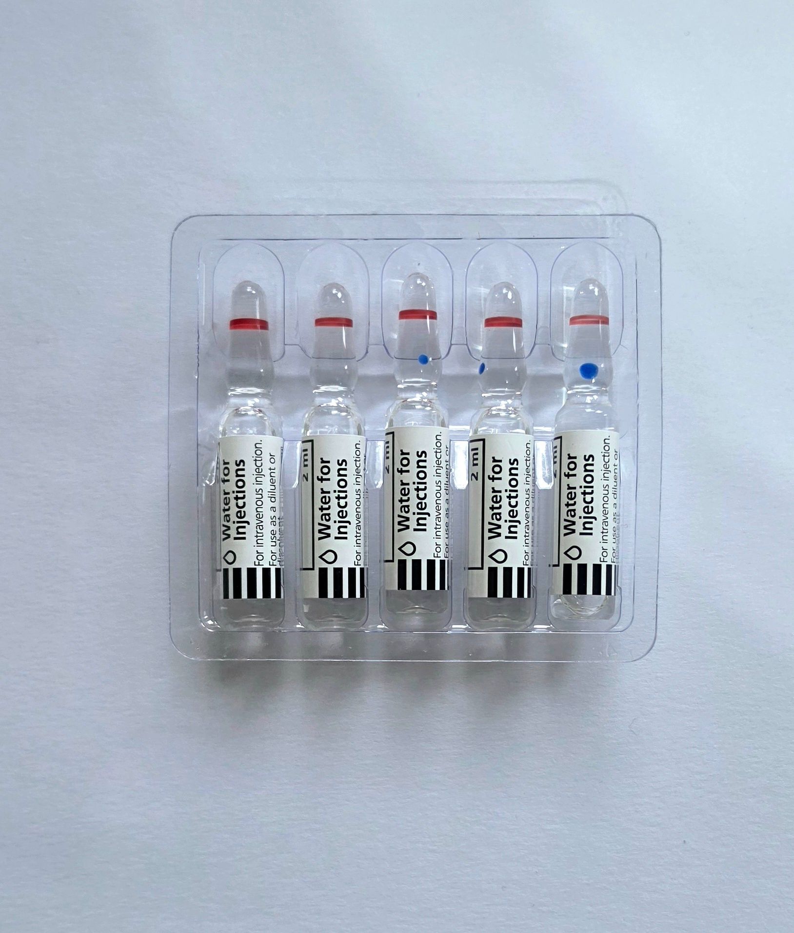 Water for Injection 2ml Ampoules - 10 Ampoules 