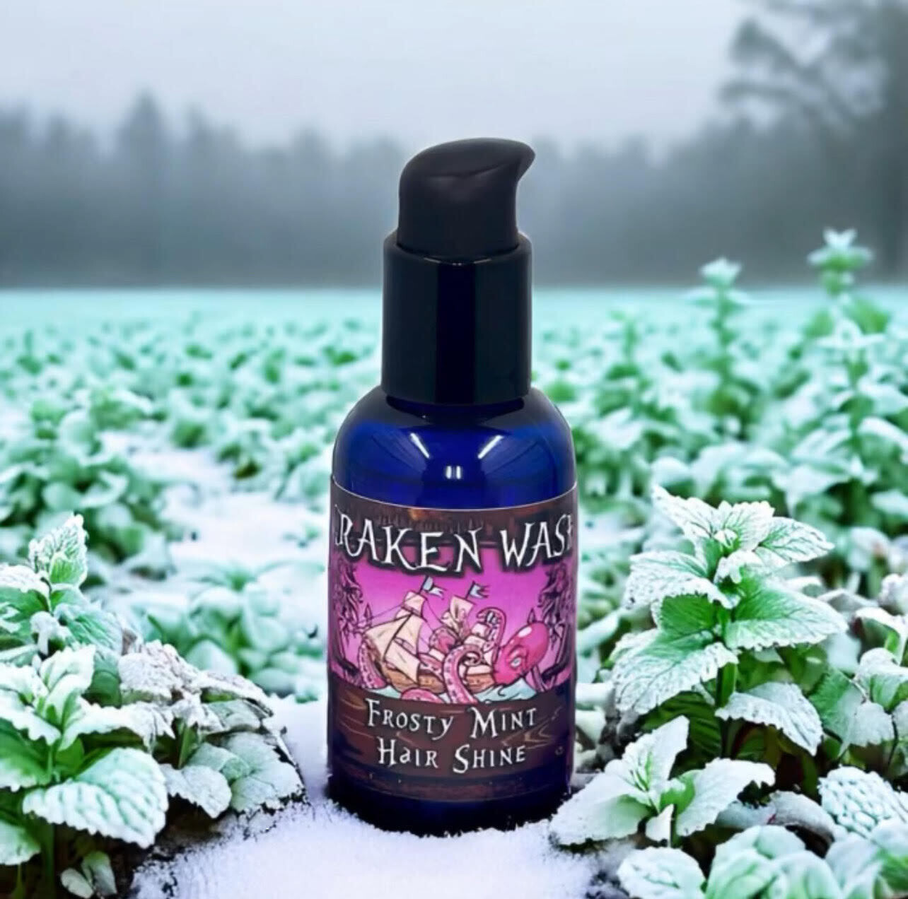 FROSTY MINT HAIR SHINE SERUM