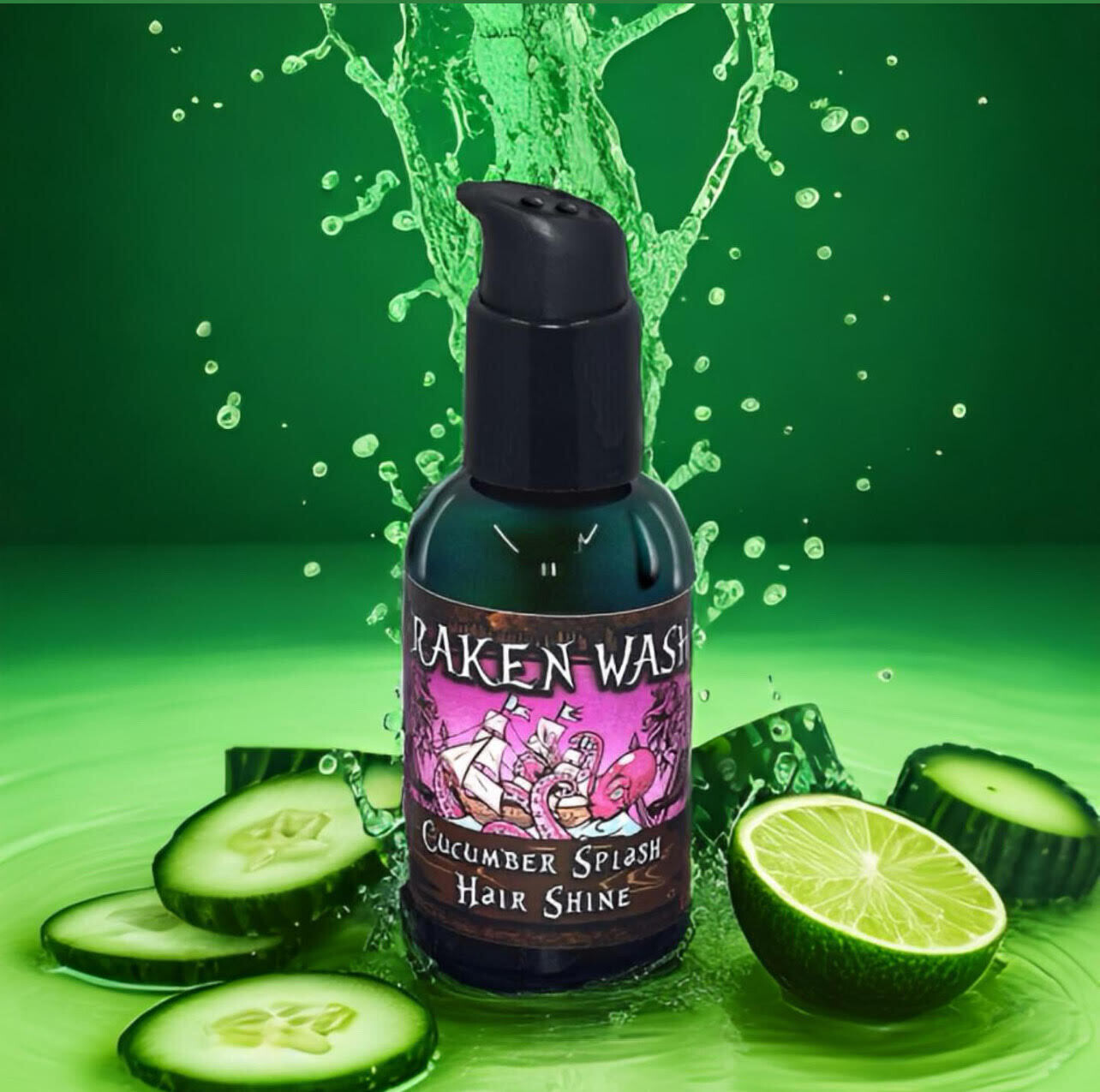 CUCUMBER SPLASH HAIR SHINE SERUM