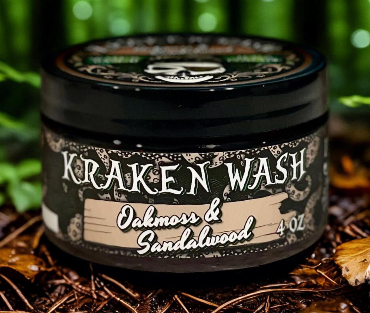 OAKMOSS &amp; SANDALWOOD HAIR POMADE – WATER-BASED