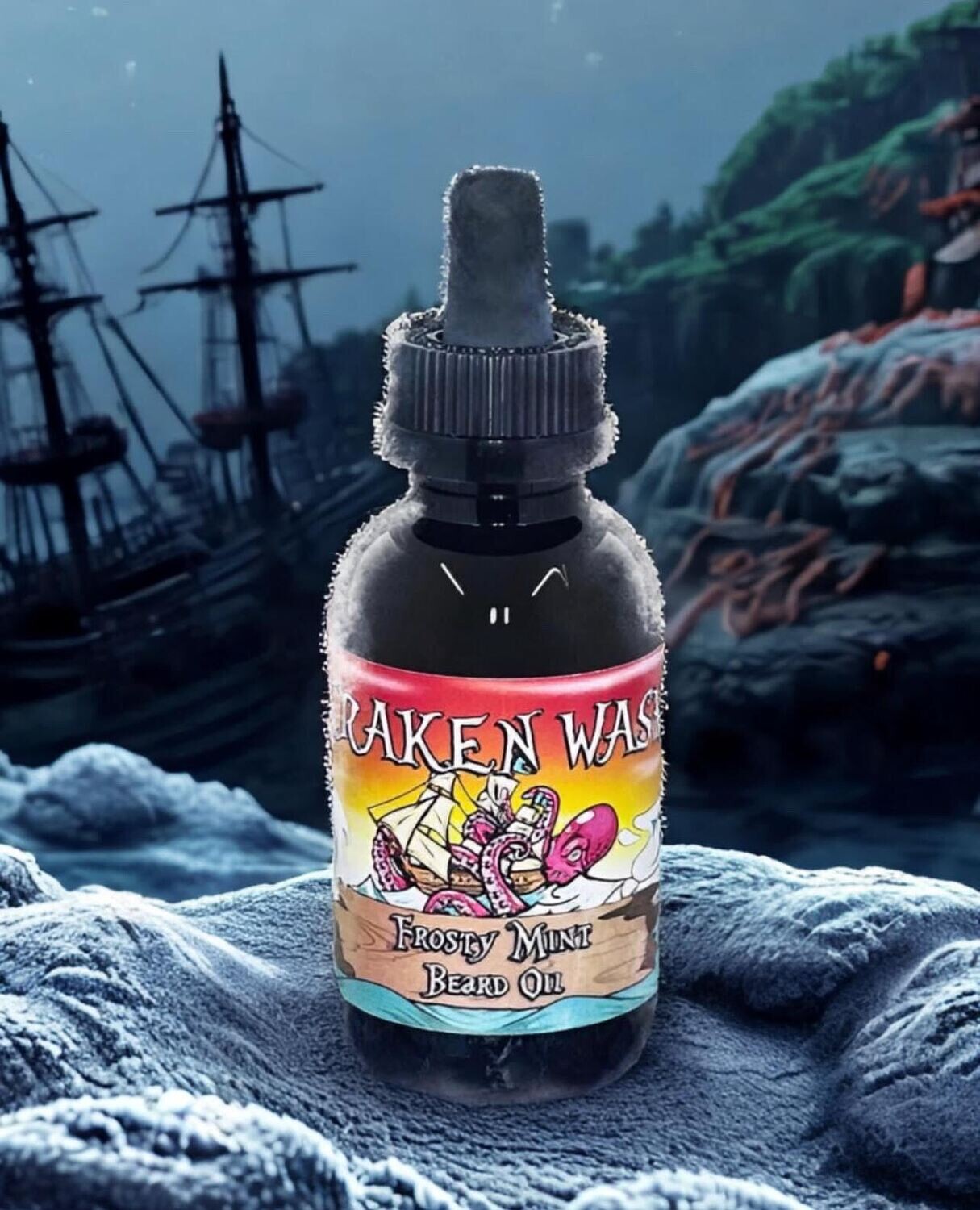 FROSTY MINT BEARD OIL 2 OZ