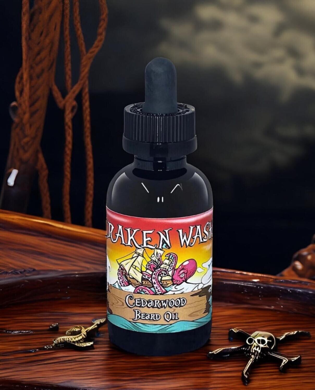 CEDARWOOD BEARD OIL 2 OZ