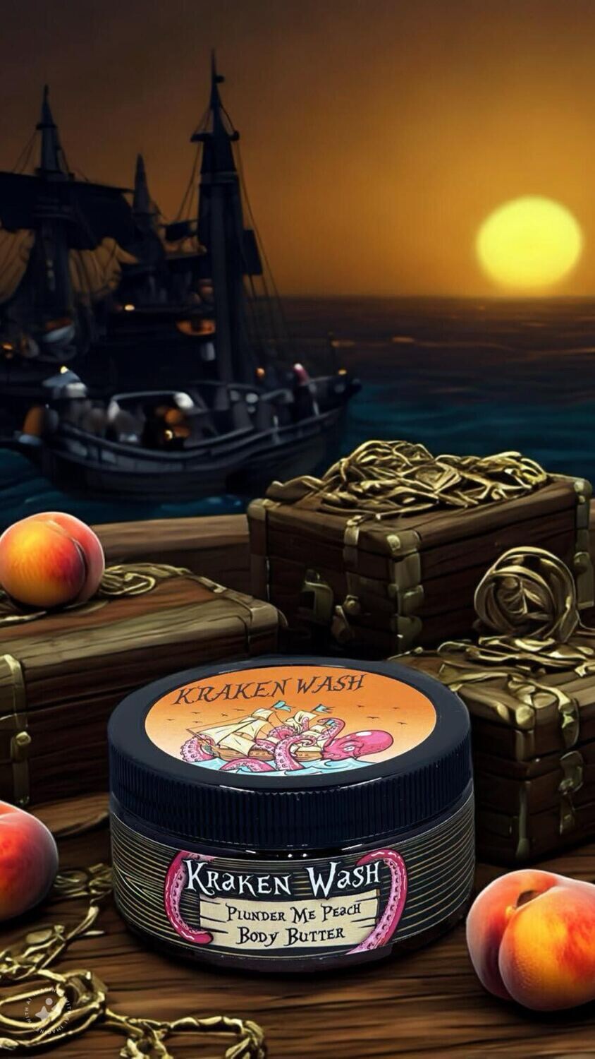 PLUNDER ME PEACH BODY BUTTER