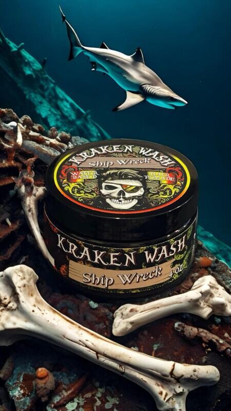 SHIPWRECK HAIR POMADE - WATER BASED