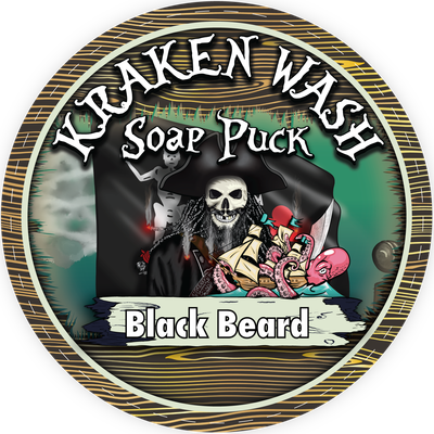 BLACK BEARD SOAP PUCK