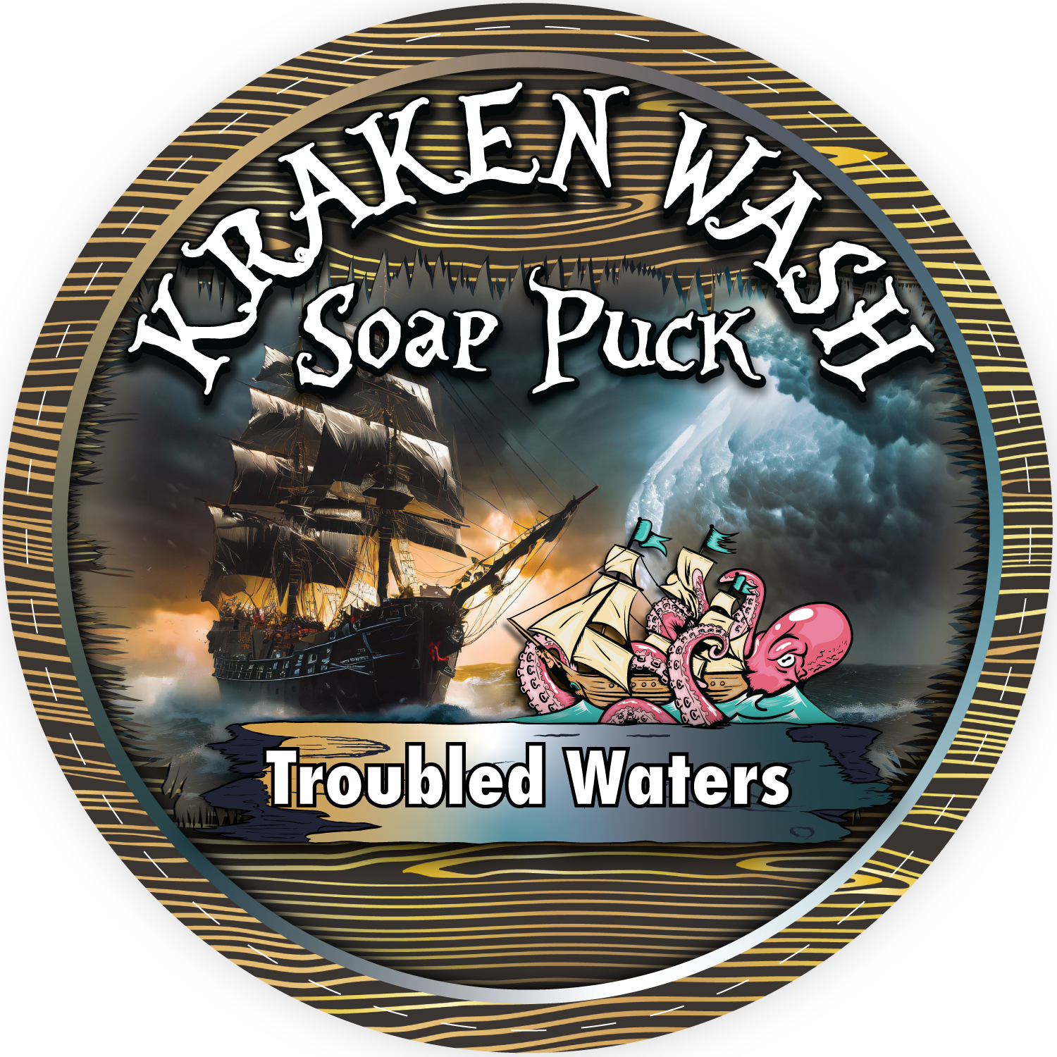 TROUBLED WATERS SOAP PUCK