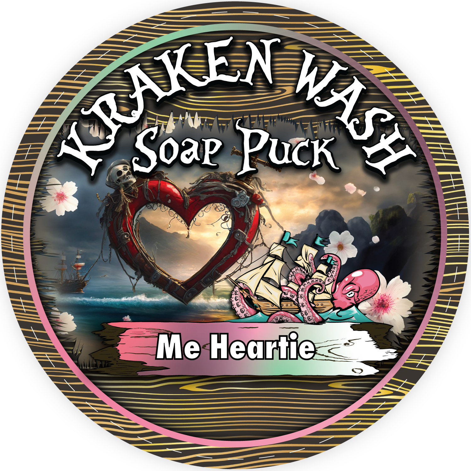 ME HEARTIE SOAP PUCK