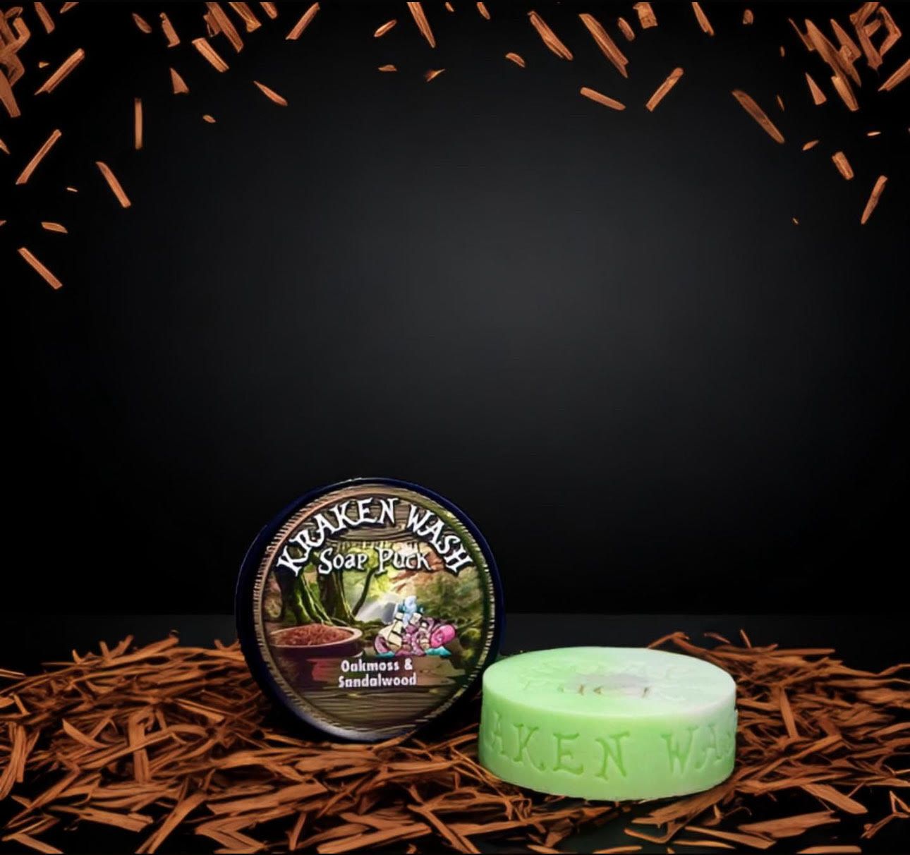 OAKMOSS &amp; SANDALWOOD SOAP PUCK