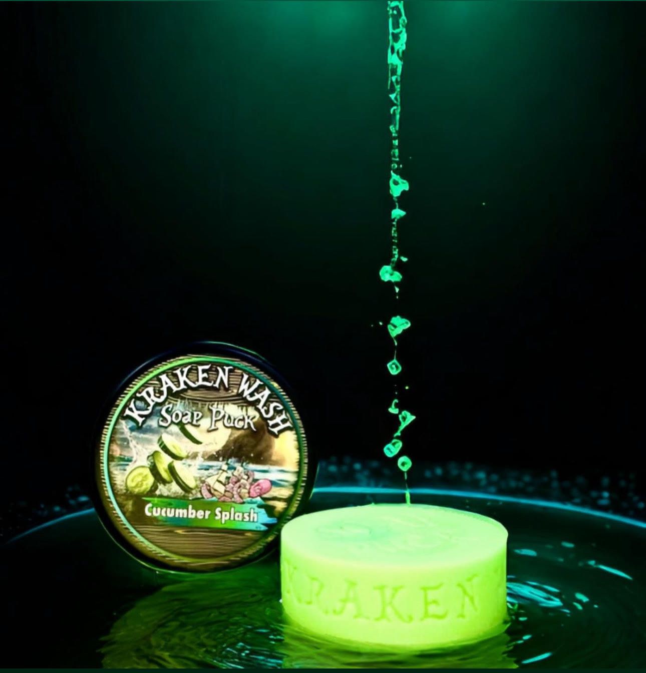 CUCUMBER SPLASH SOAP PUCK