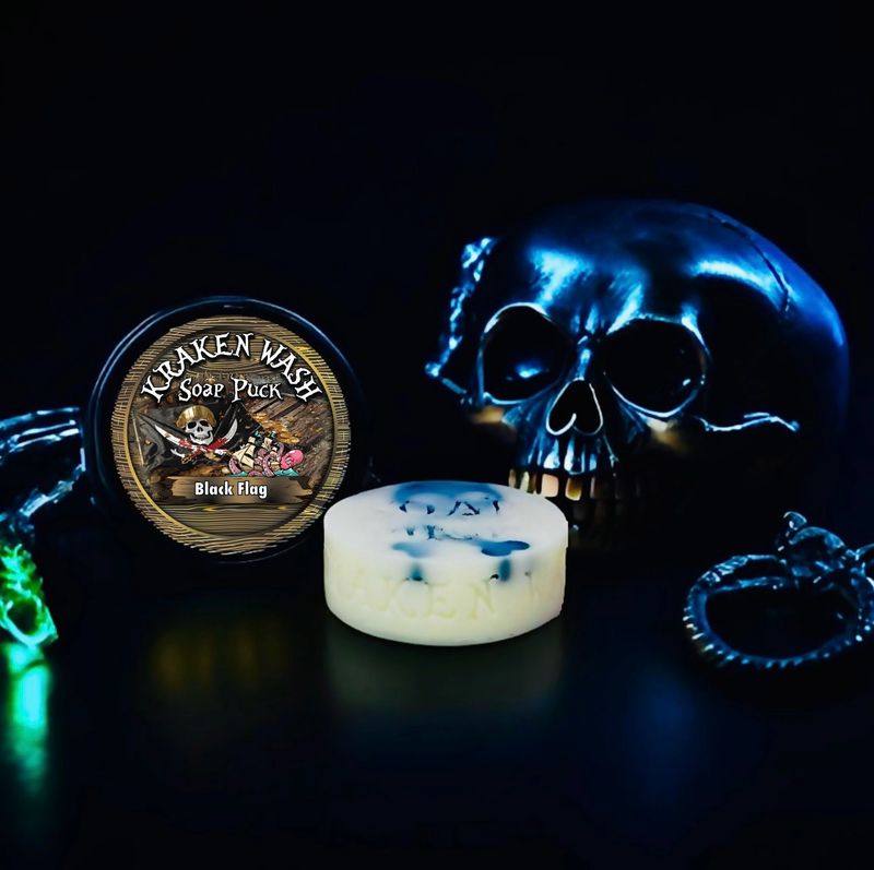 BLACK FLAG SOAP PUCK