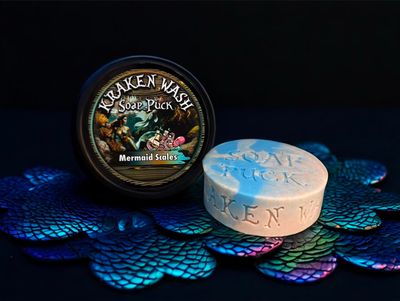 MERMAID SCALES SOAP PUCK