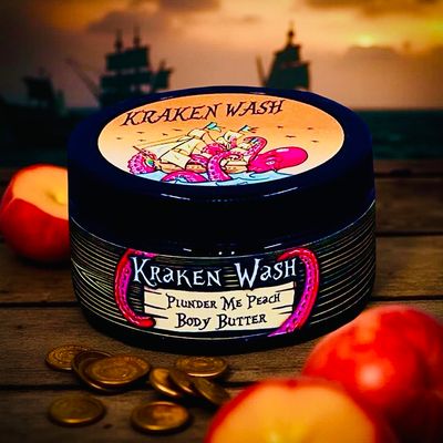 PLUNDER ME PEACH BODY BUTTER