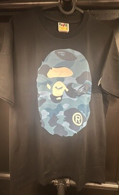 BAPE CAMO BLU MNKY BLK (MD)