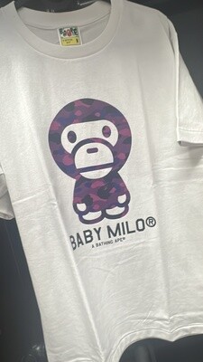 BAPE BABY MILO WHT (MD)