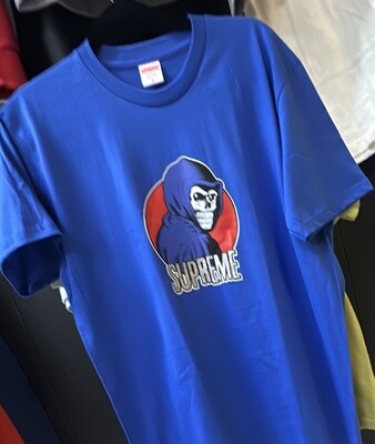 SUPREME T BLU SKULL (LG)