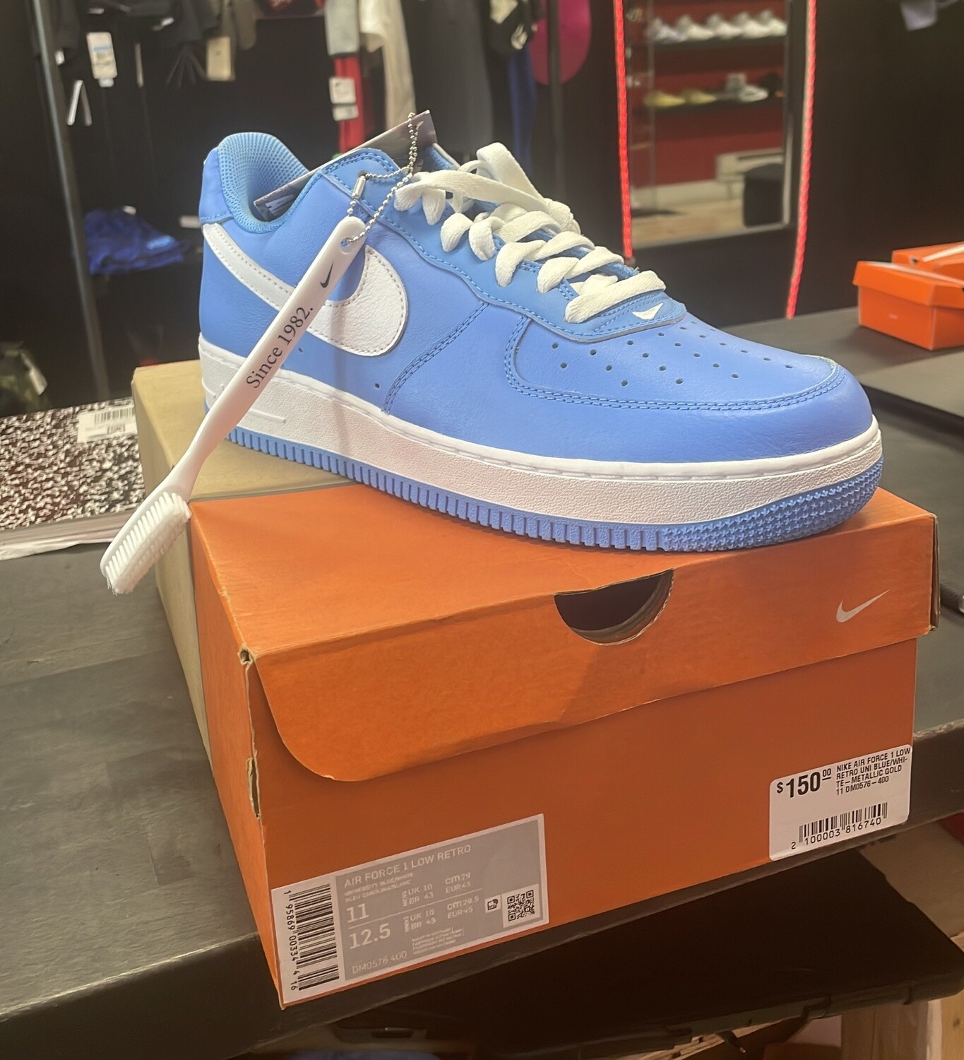 AIR FORCE 1 LOW RETRO BLUE (11)