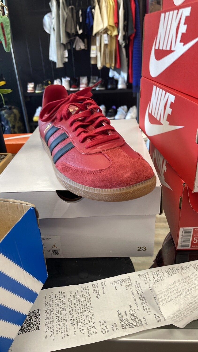 ADD SAMBA CLASSIC RED (10)