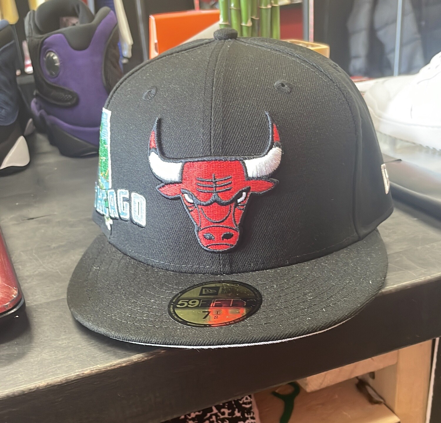 NEW ERA CAP CHI BLK 7.1.8