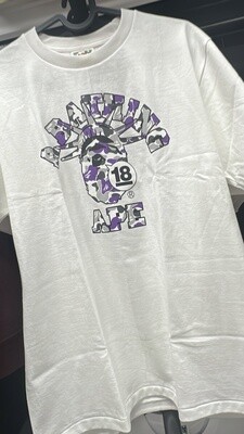 BAPE PURP CAMO LIBERTY WHT (MD)