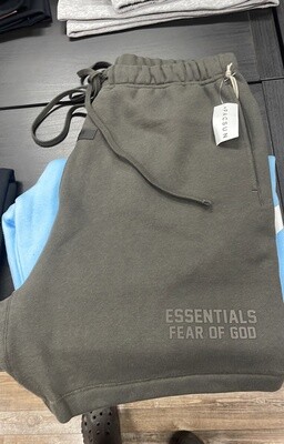 MENS ESSENTIALS SHORTS OFF BLACK (S)