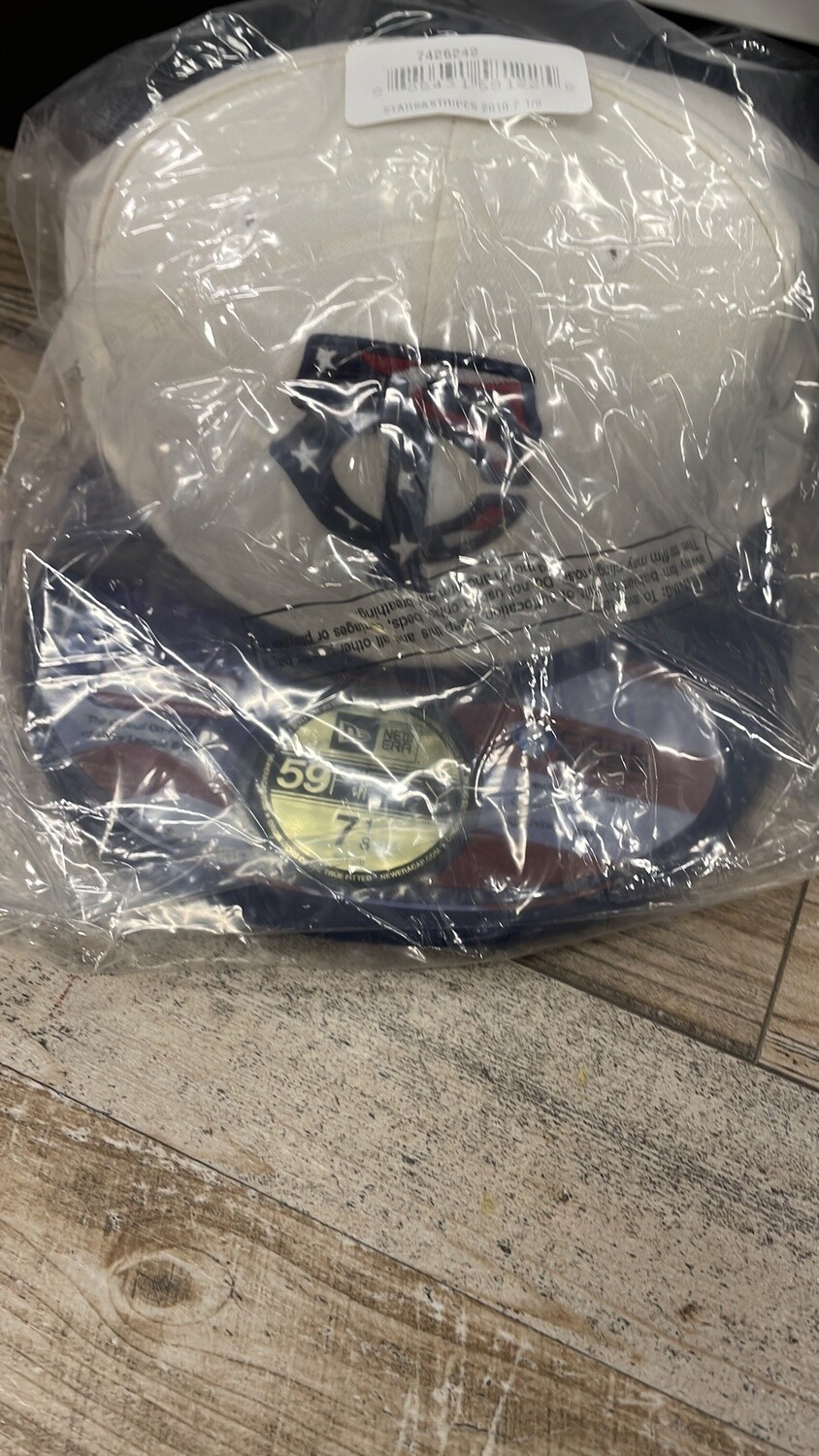 TC WHT STAR/STRIPES NEWERA