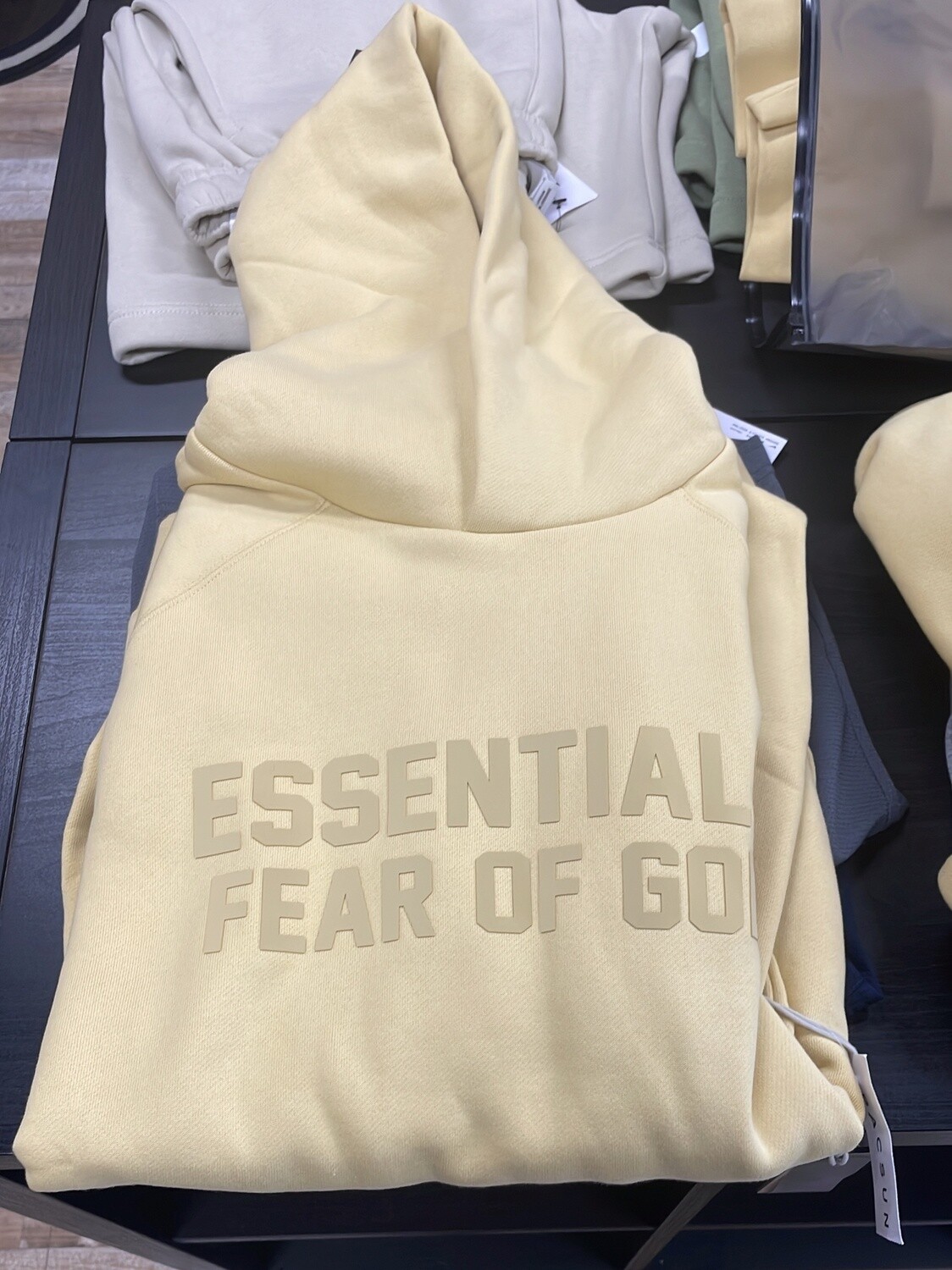 ESSENTIALS HOODIE LARGE