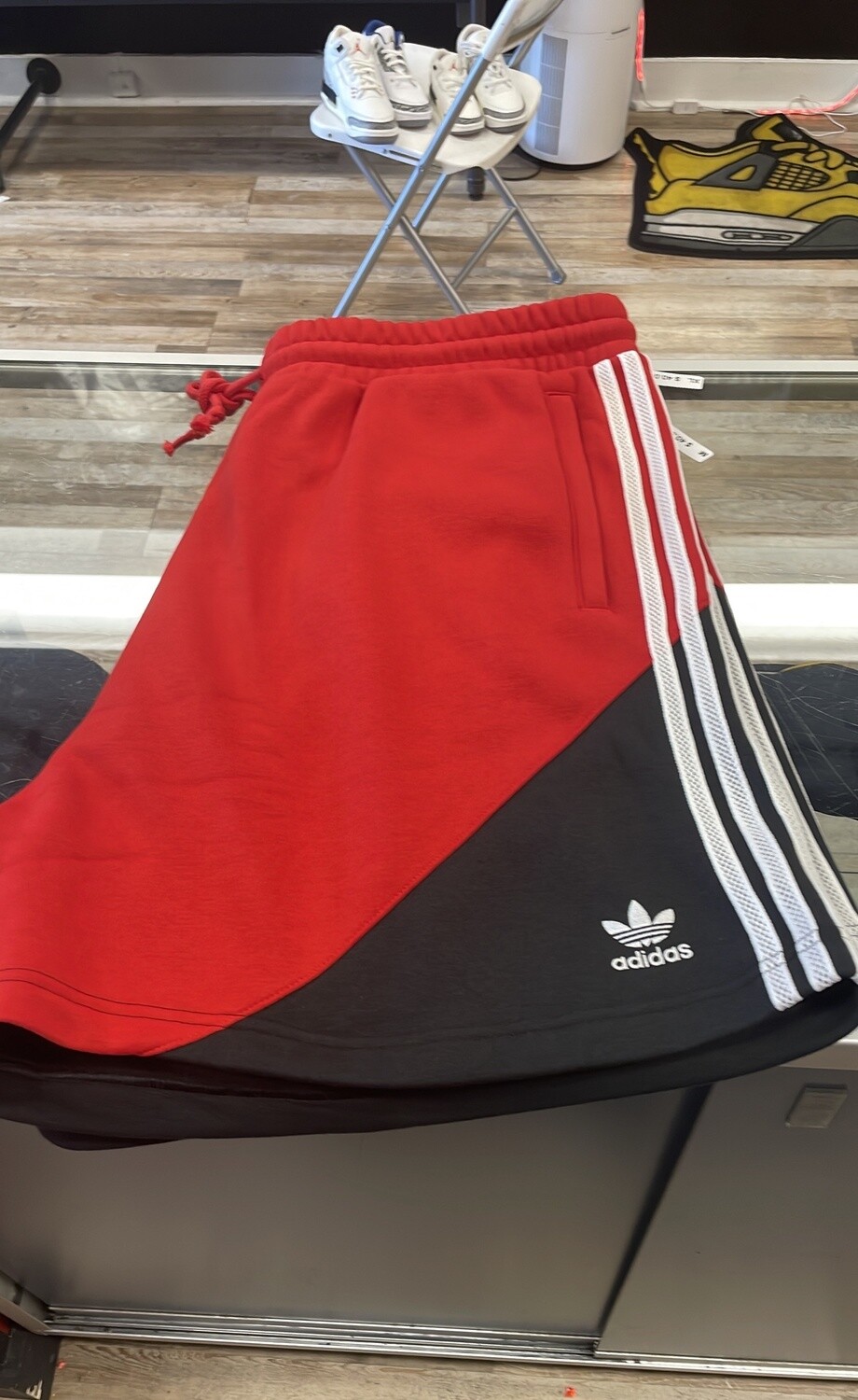 ADD SHORTS RED/BLK (xxl