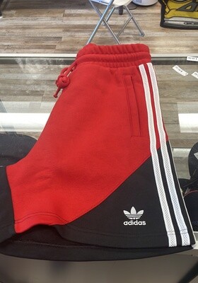 ADD SHORTS RED/BLK (S)