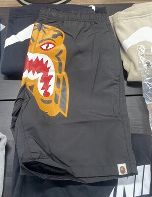 BAPE SHORTS BLK TGER
